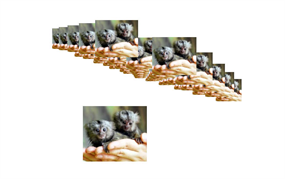 流畅3D立体图片相册特效